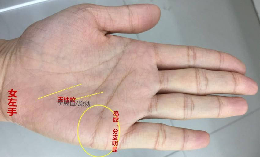 男人左手掌纹四条线 男人左手4条纹手相图解