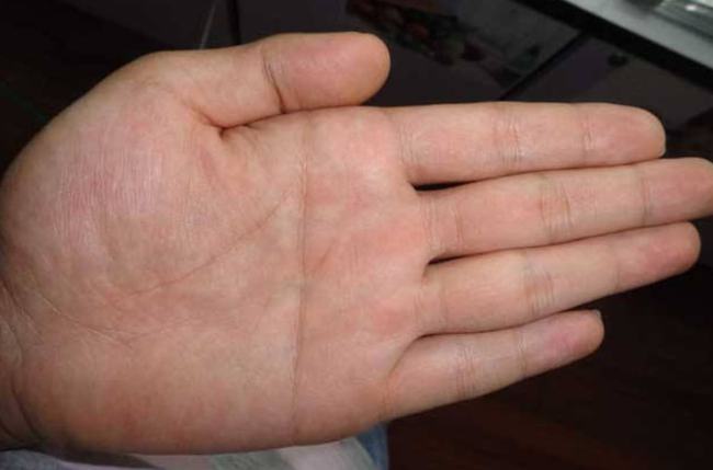 男人左手断掌手相图解 断掌纹图解男左手详解