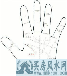 生命线太短,这样会短命吗?