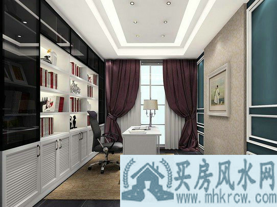 书房装修效果图